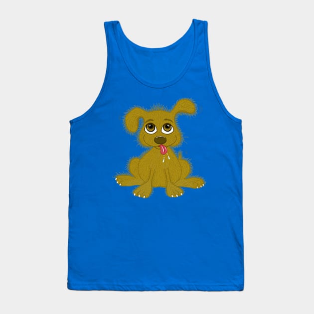 Puppy Love Tank Top by SoozieWray